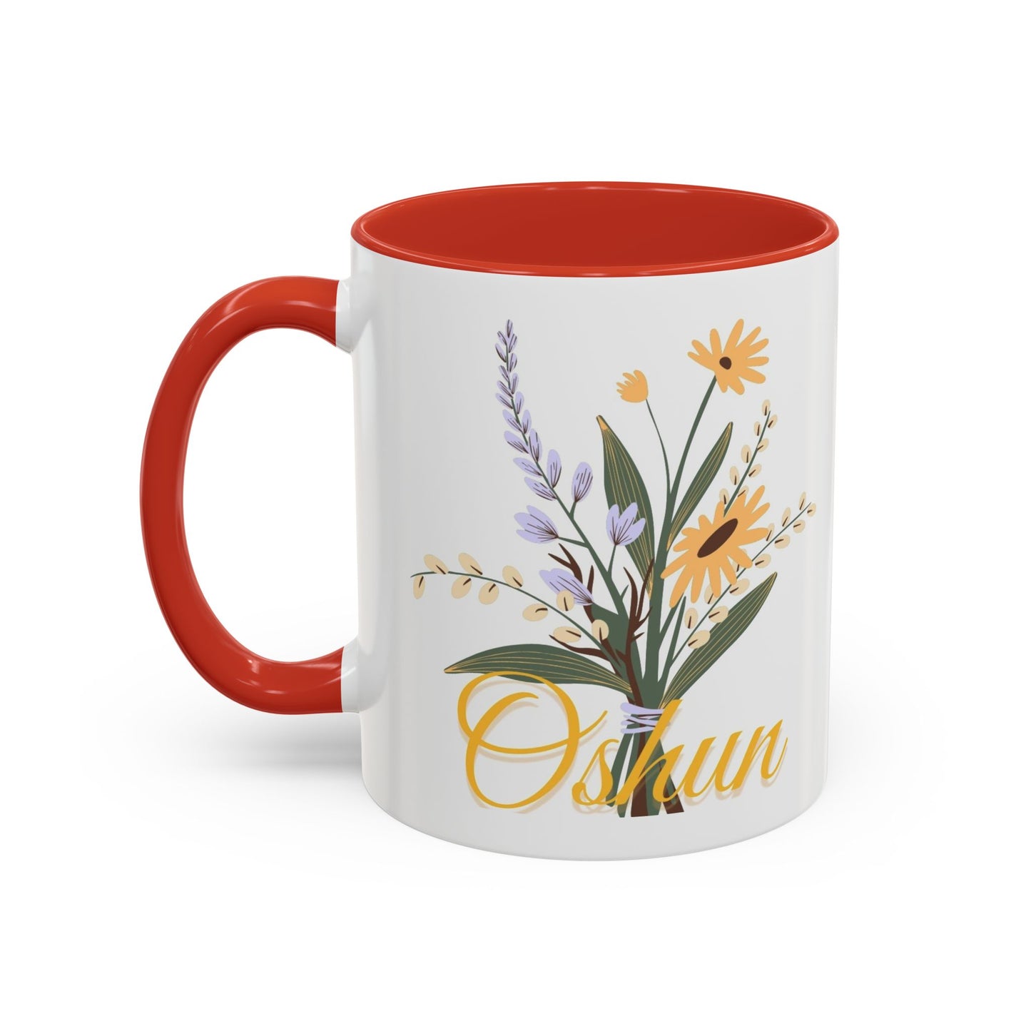 Oshun Goddess Accent Coffee Mug - 11 & 15oz Inspirational Drinkware