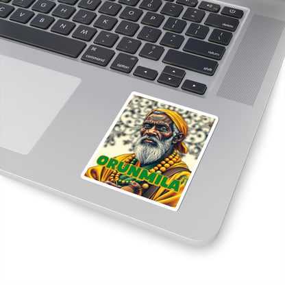 Orunmila Kiss-Cut Stickers - Spiritual Decor for Personal and Gift Use