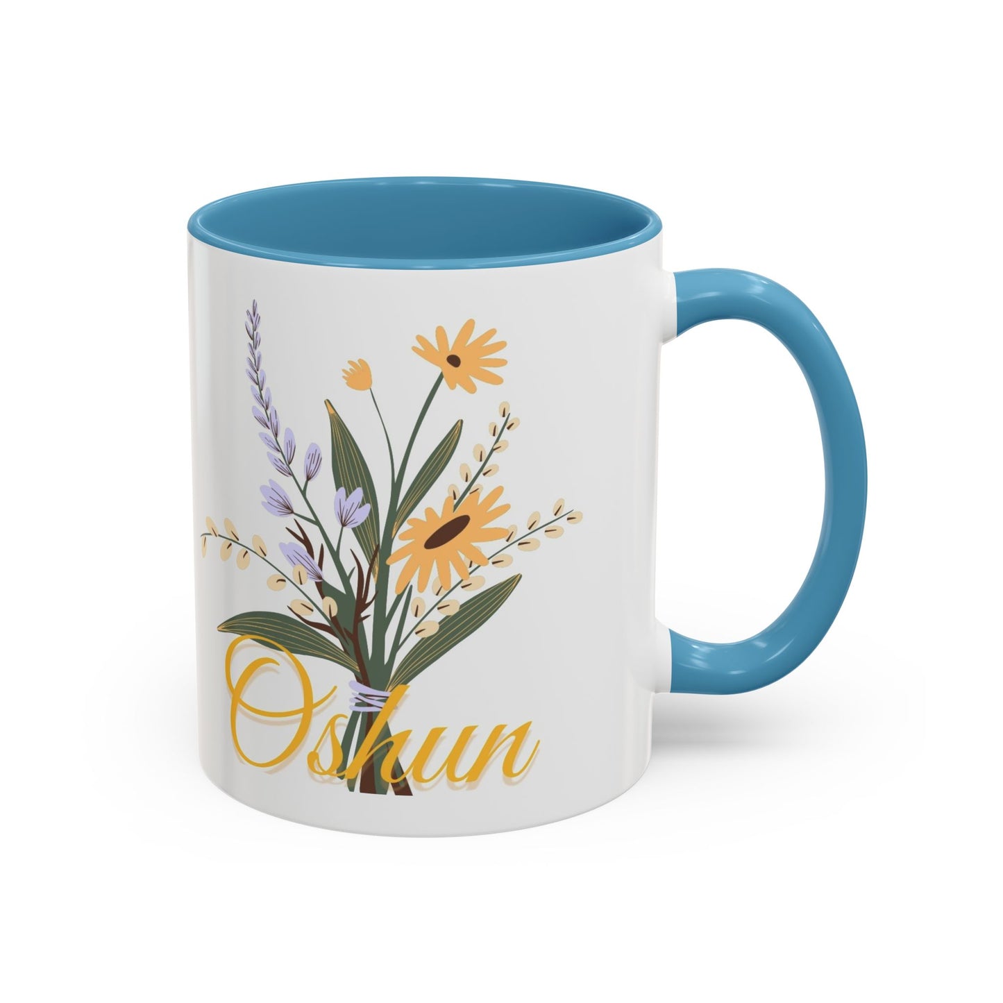 Oshun Goddess Accent Coffee Mug - 11 & 15oz Inspirational Drinkware